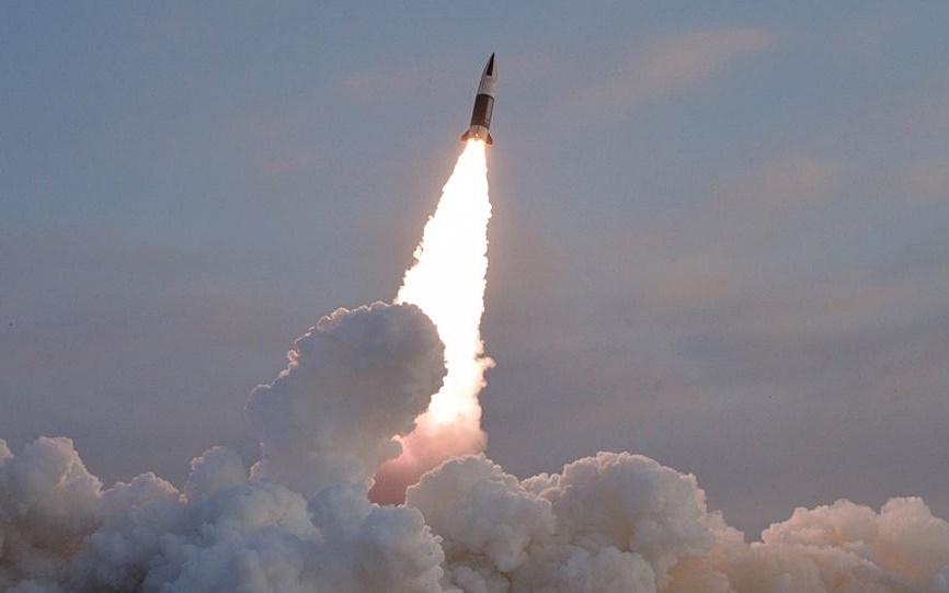 Triều Tiên phóng 3 tên lửa đạn đạo tầm ngắn sau sự kiện UAV
